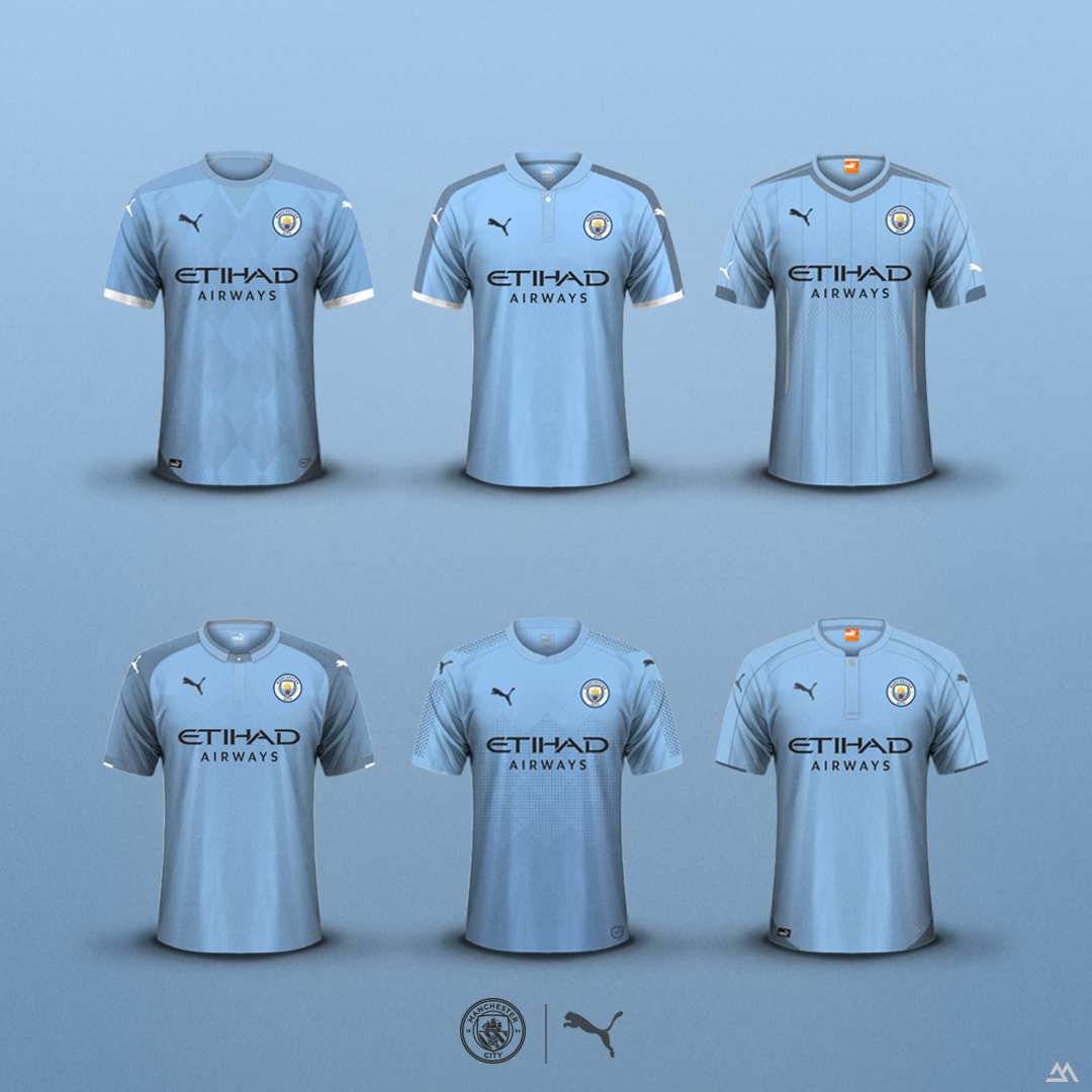 6 Puma Manchester City 2019 20 Concept Home Kits By Jo o Martins